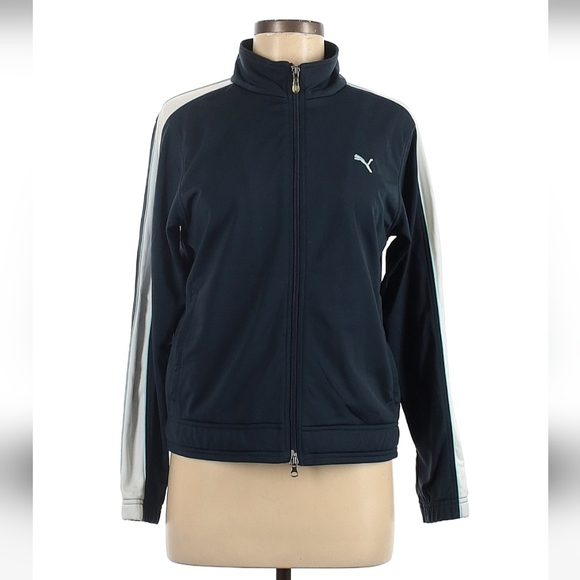 puma-jackets-coats-puma-jacket-sweatshirt-womens-medium-navy-blue